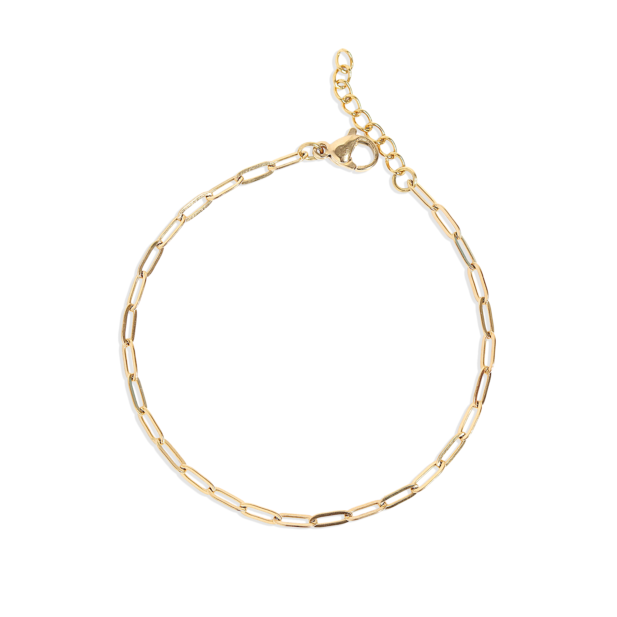 The Paperclip Chapter — 18K Gold PVD1 Chain Bracelet