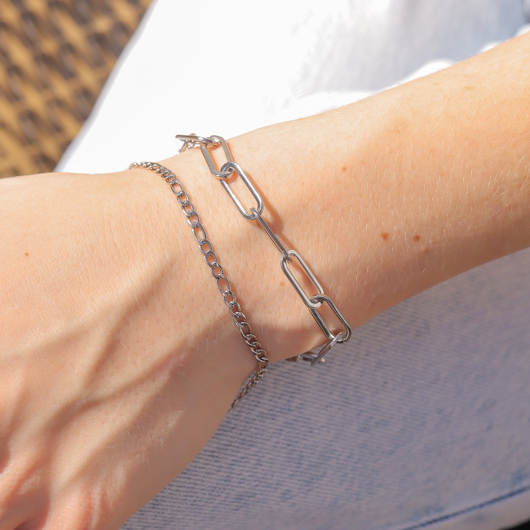 The Paperclip Chapter — 18K Gold PVD1 Chain Bracelet