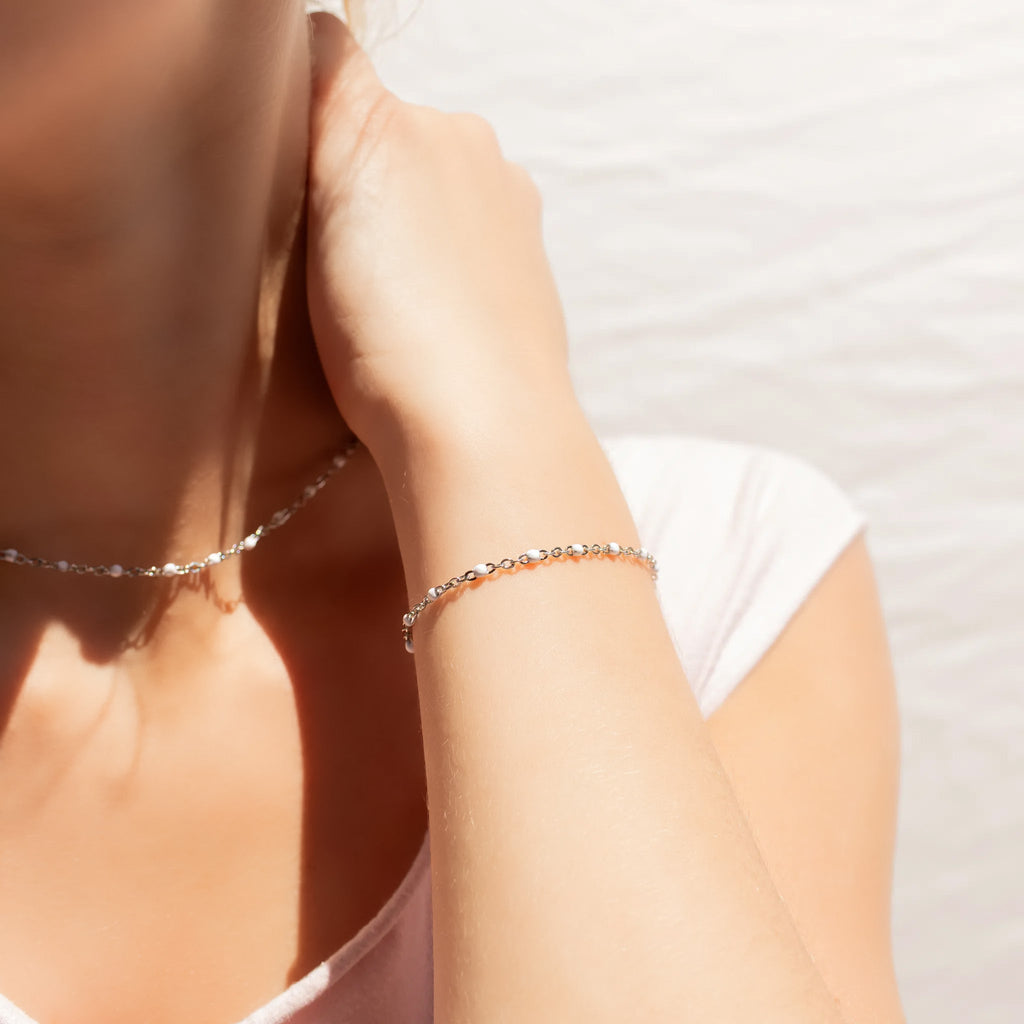 Moonlit Whisper Confetti Bracelet — 18K Gold PVD