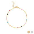 Spellbound Multi Color Confetti Bracelet — 18K Gold PVD