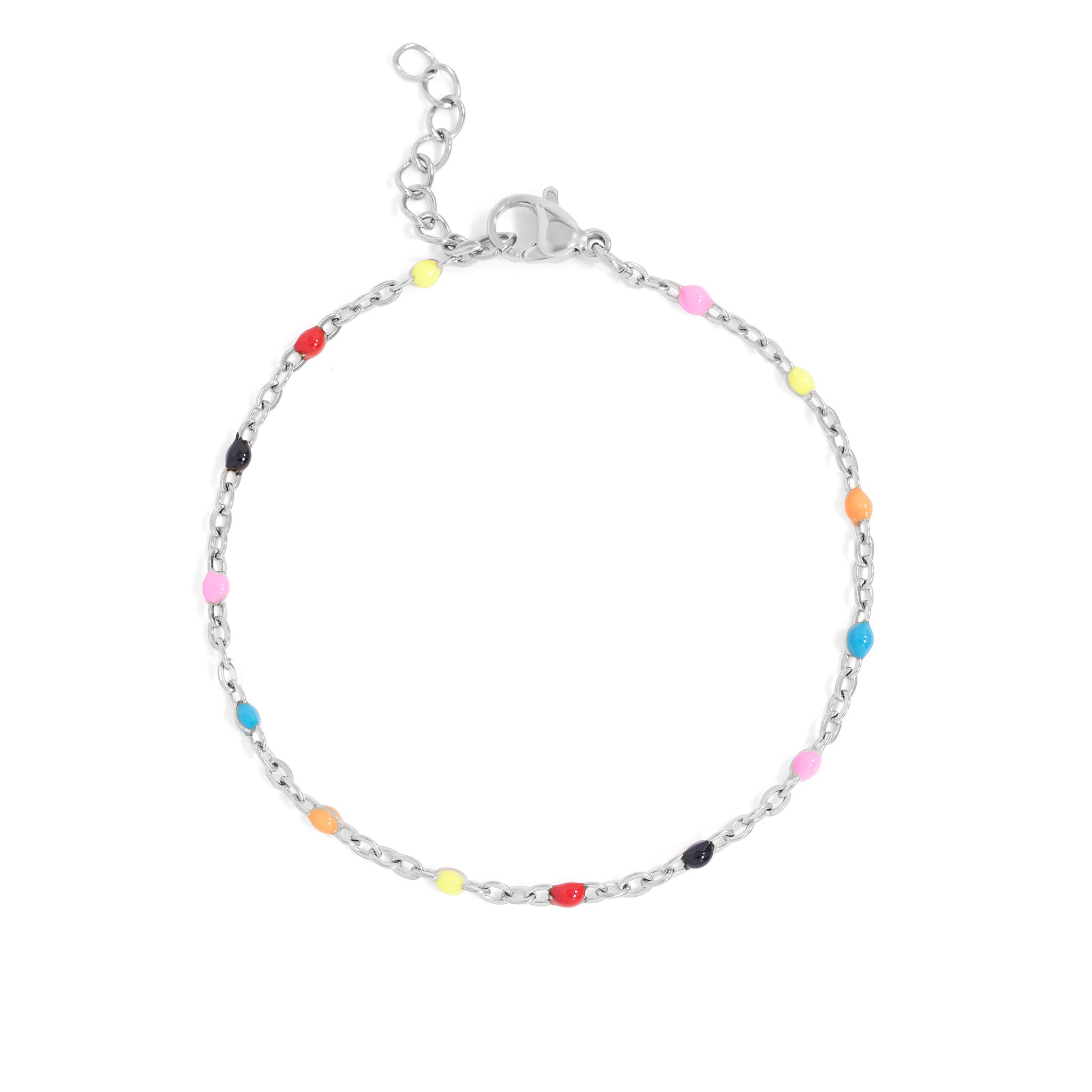 Spellbound Multi Color Confetti Bracelet — 18K Gold PVD