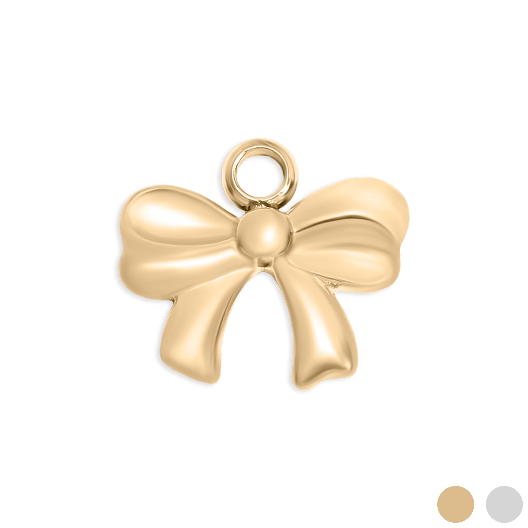 Tied With a Bow — Ribbon Bow Charm