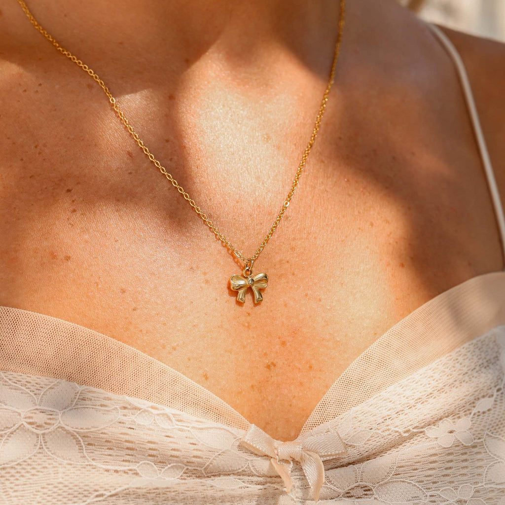 Tied With a Bow — Ribbon Bow Charm