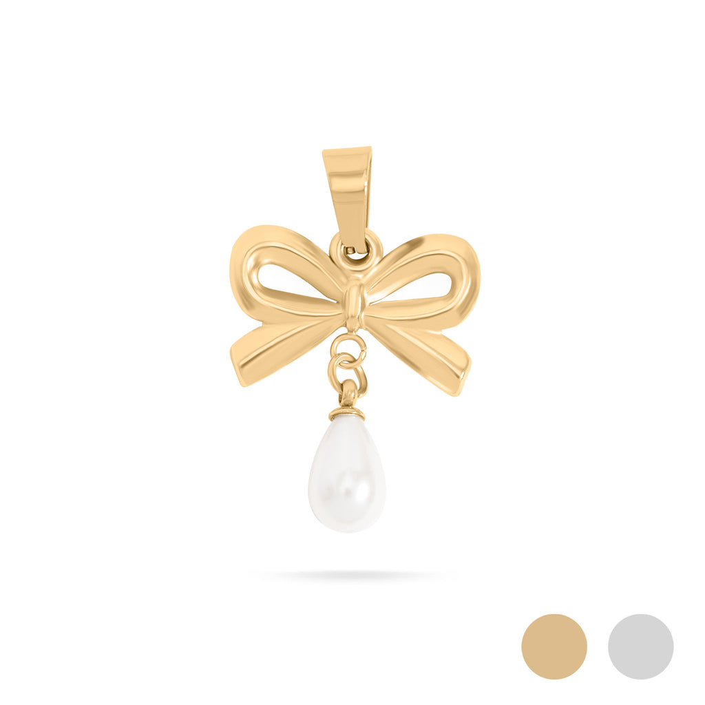 The First Kiss Bow Charm
