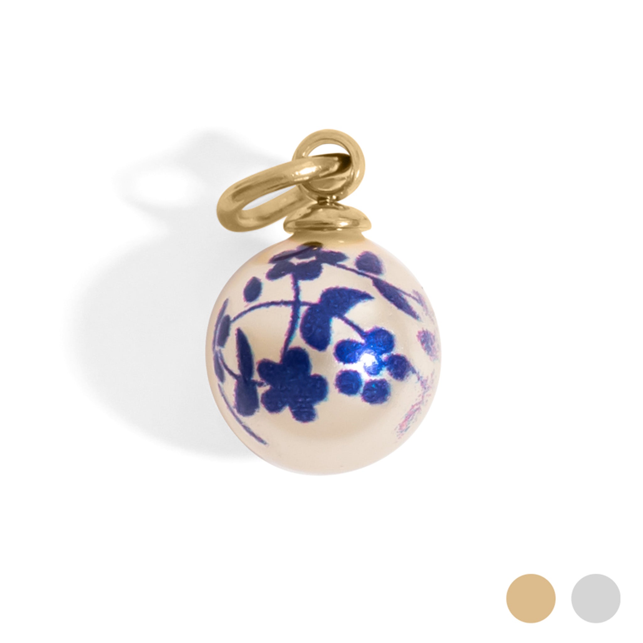 Petal & Pearl Charm — In Full Bloom