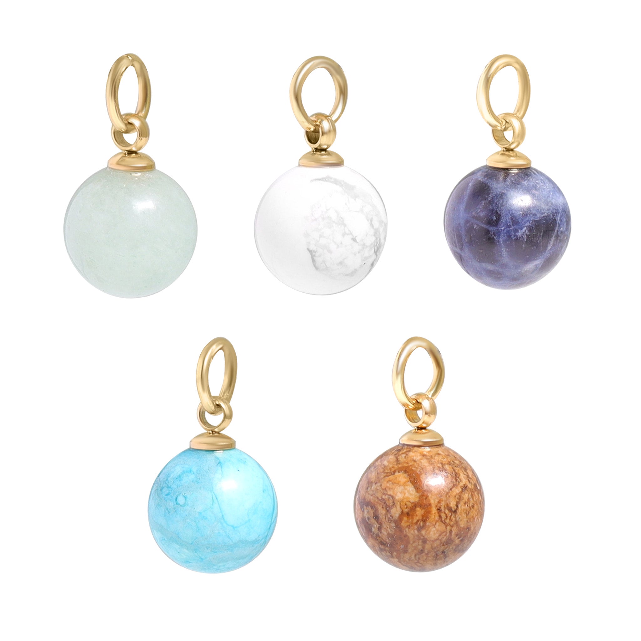 The Oracle Stone — Semi-Precious Natural Stone Charm