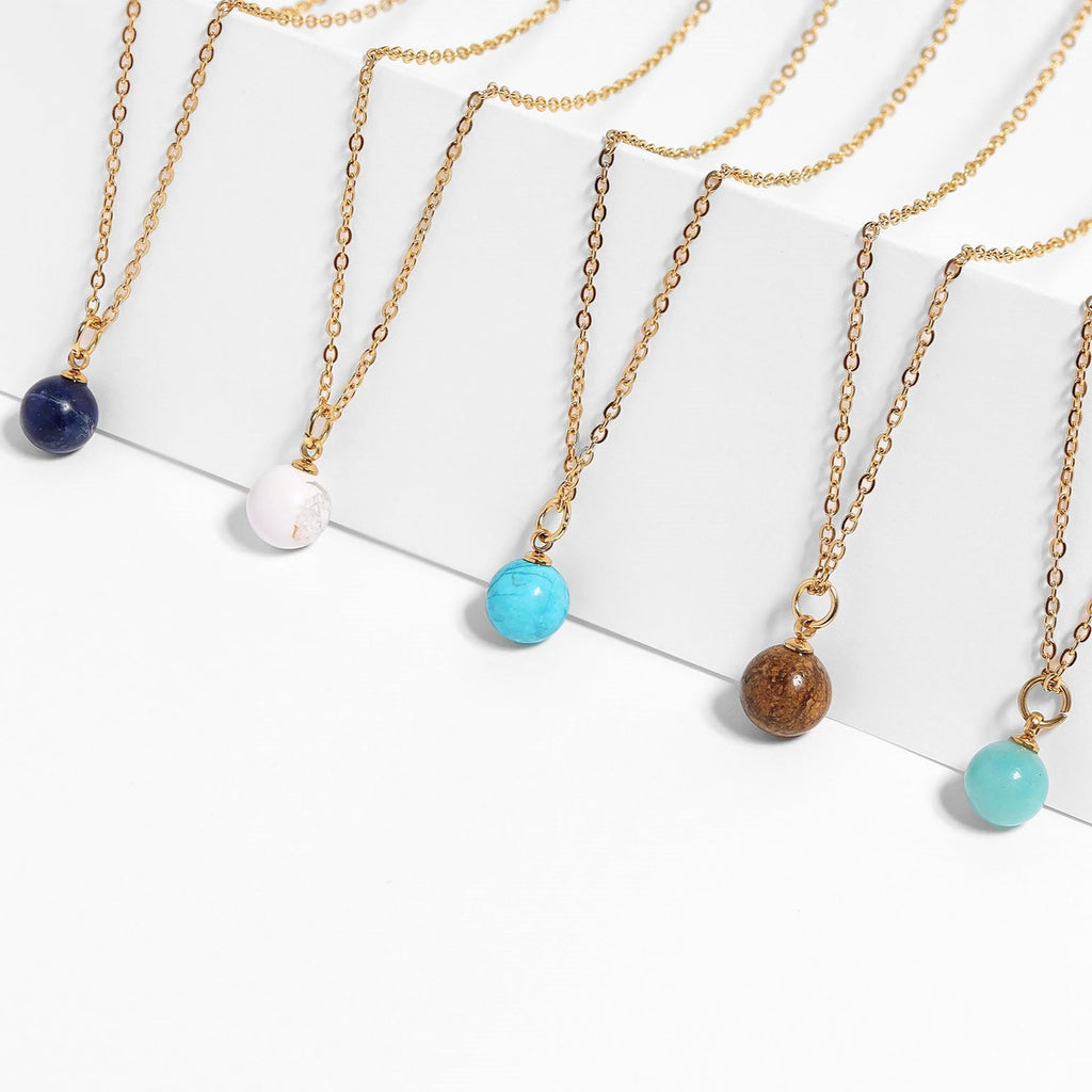 The Oracle Stone — Semi-Precious Natural Stone Charm