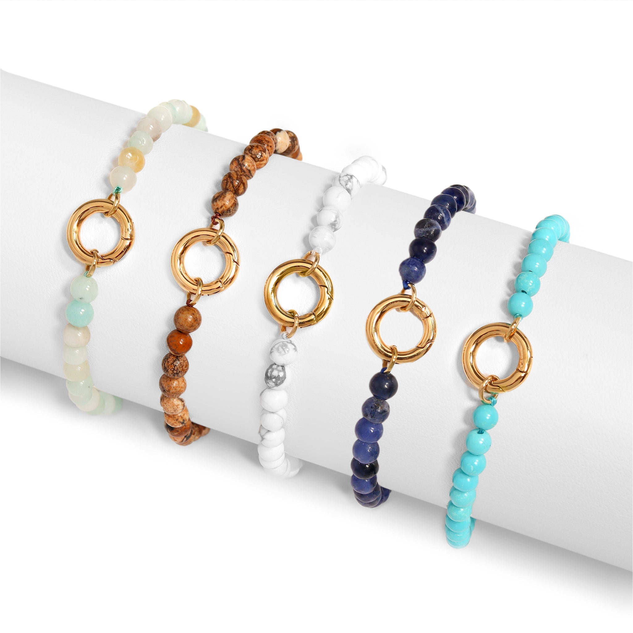 Charm Keeper Semi-Precious Bracelet