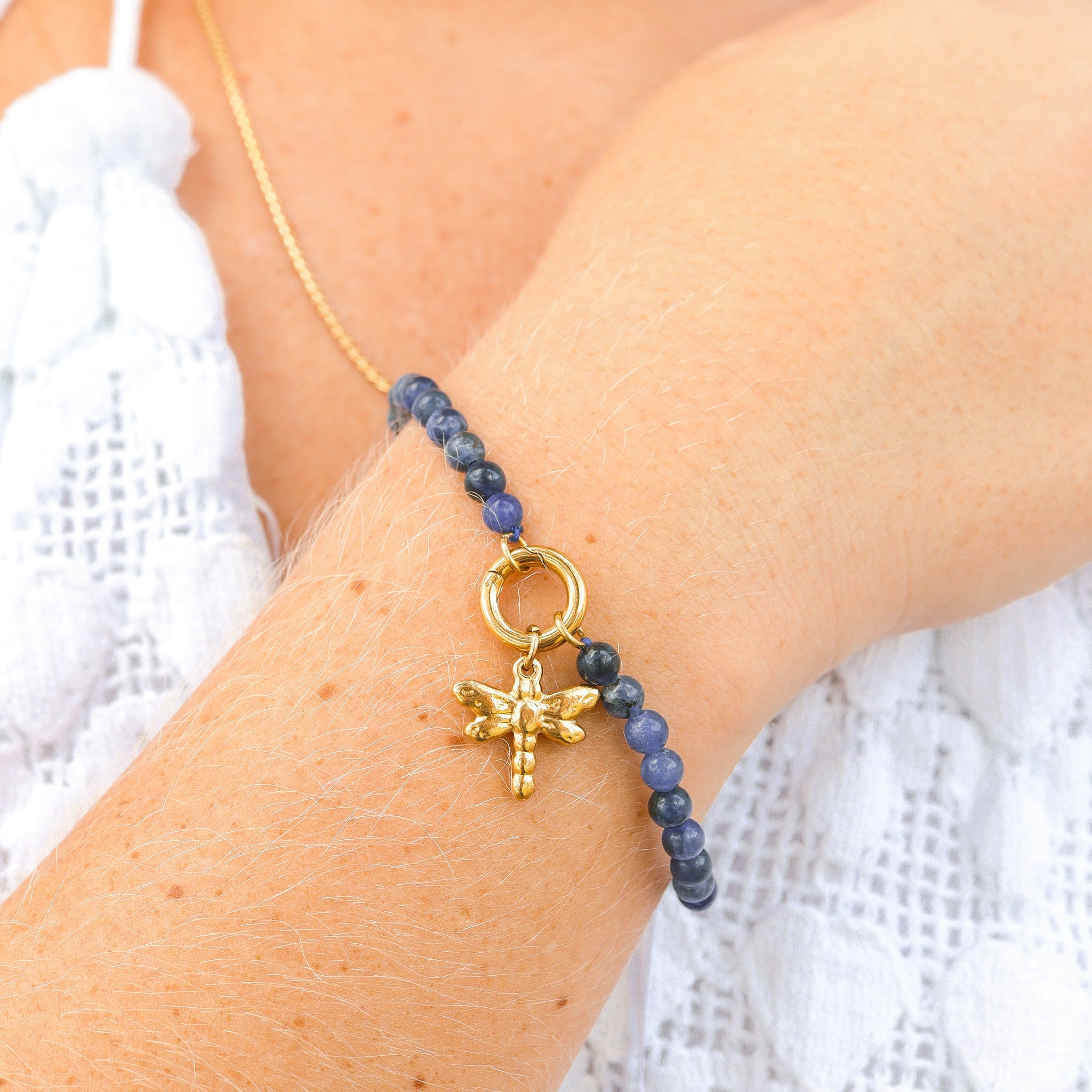Charm Keeper Semi-Precious Bracelet