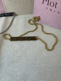 Hey Gorgeous! Flat Adjustable Bar Bracelet