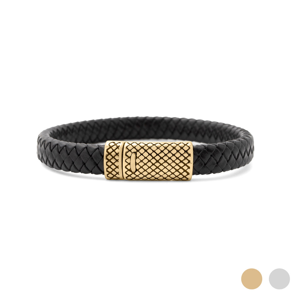 The Brooding Hero Leather Bracelet