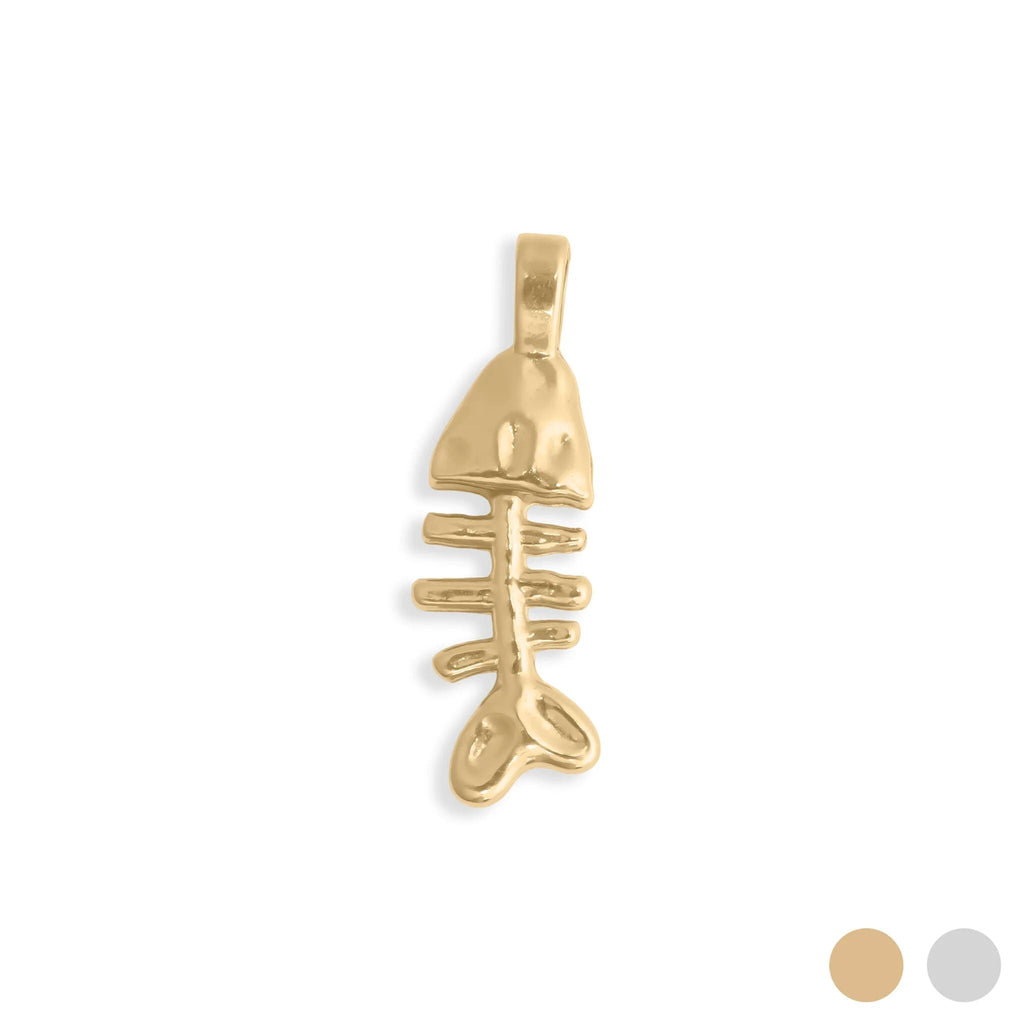 Dead Reckoning Fish Bone Charm