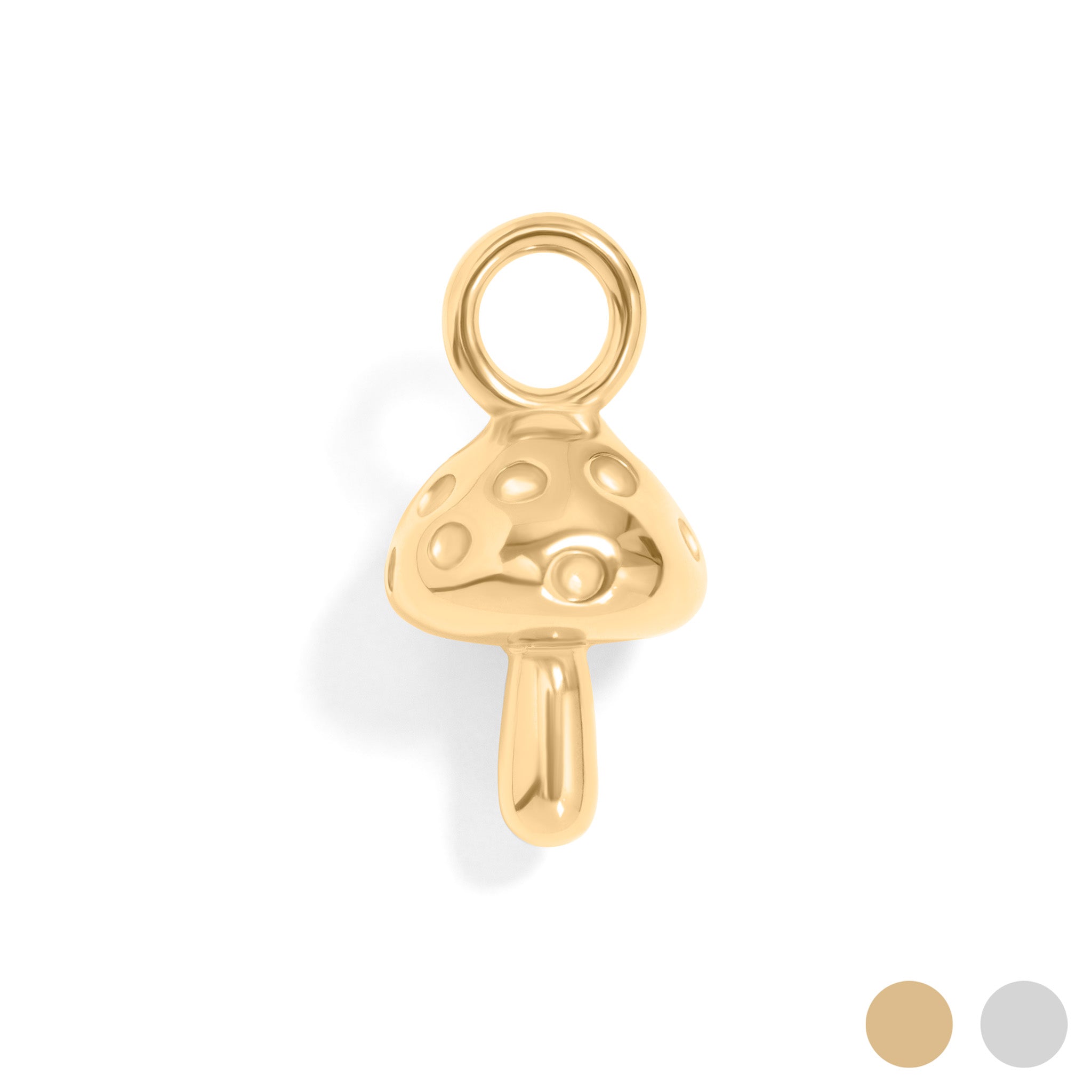 Moonlit Mushroom Charm