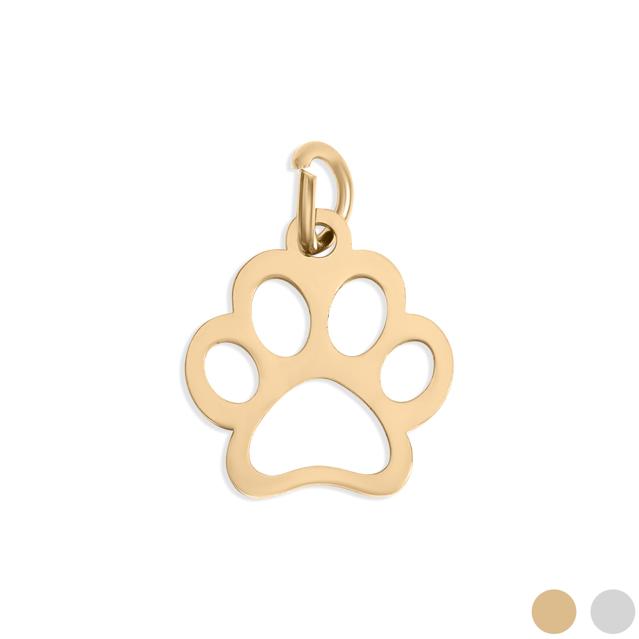Marked by Magic Paw Print Charm