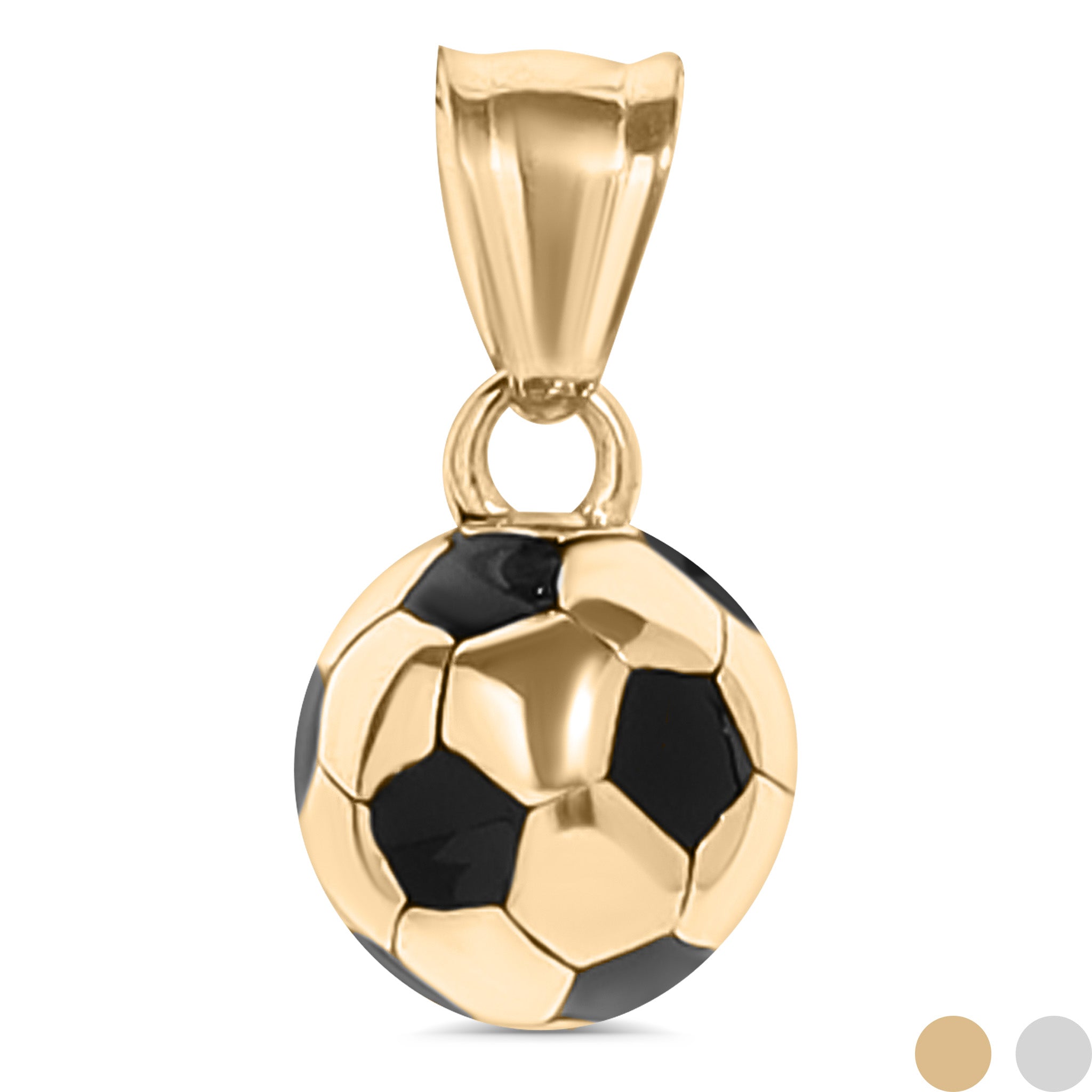 Score Your Heart Away — 3D Soccer Ball Pendant
