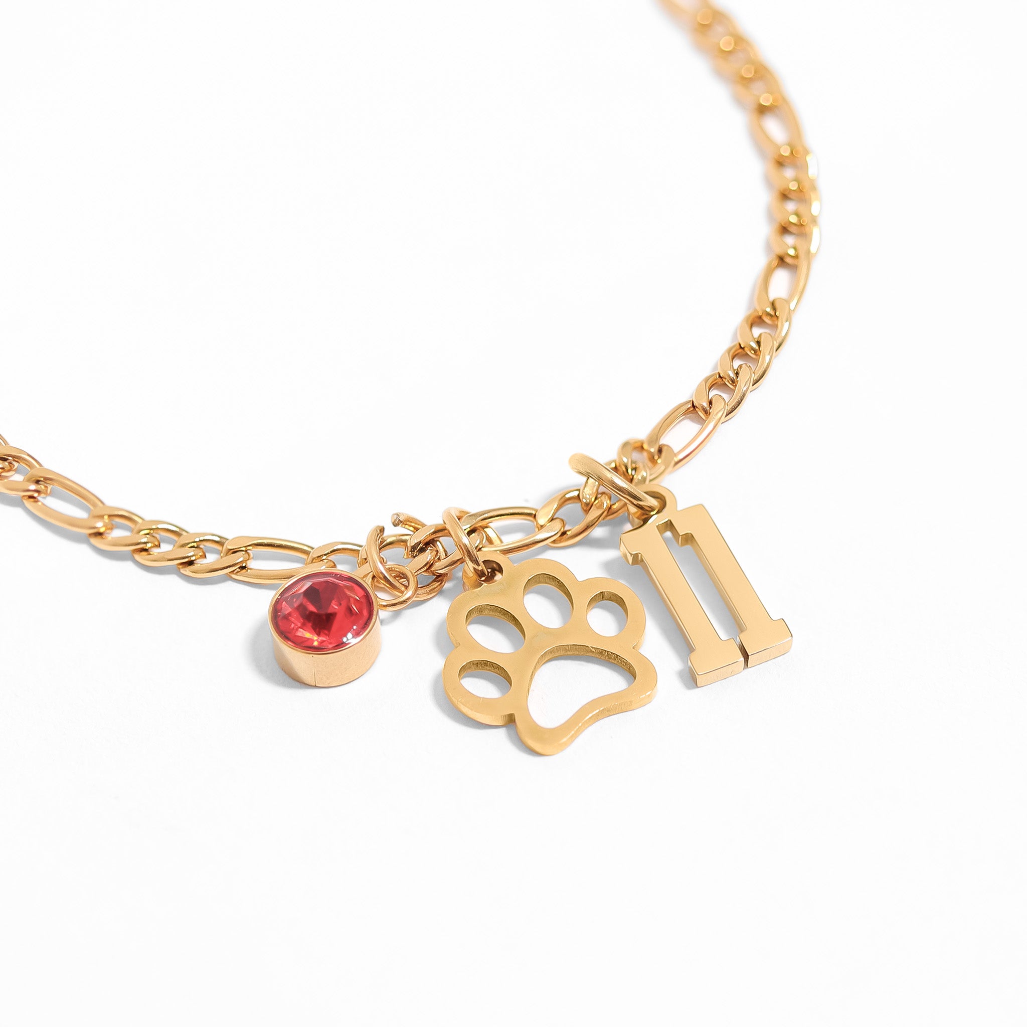 Marked by Magic Paw Print Charm