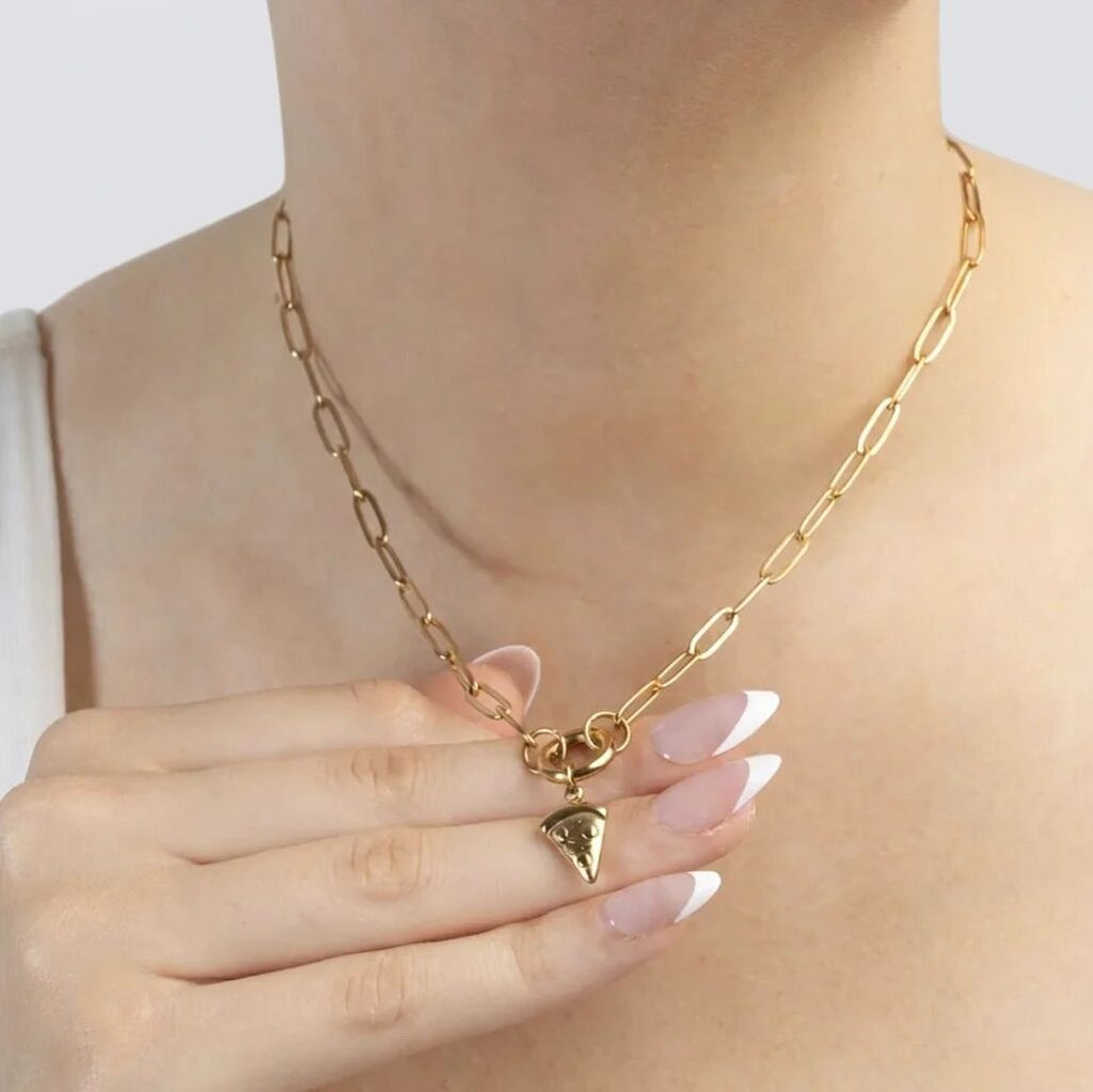 The Extra Slice Pizza Charm