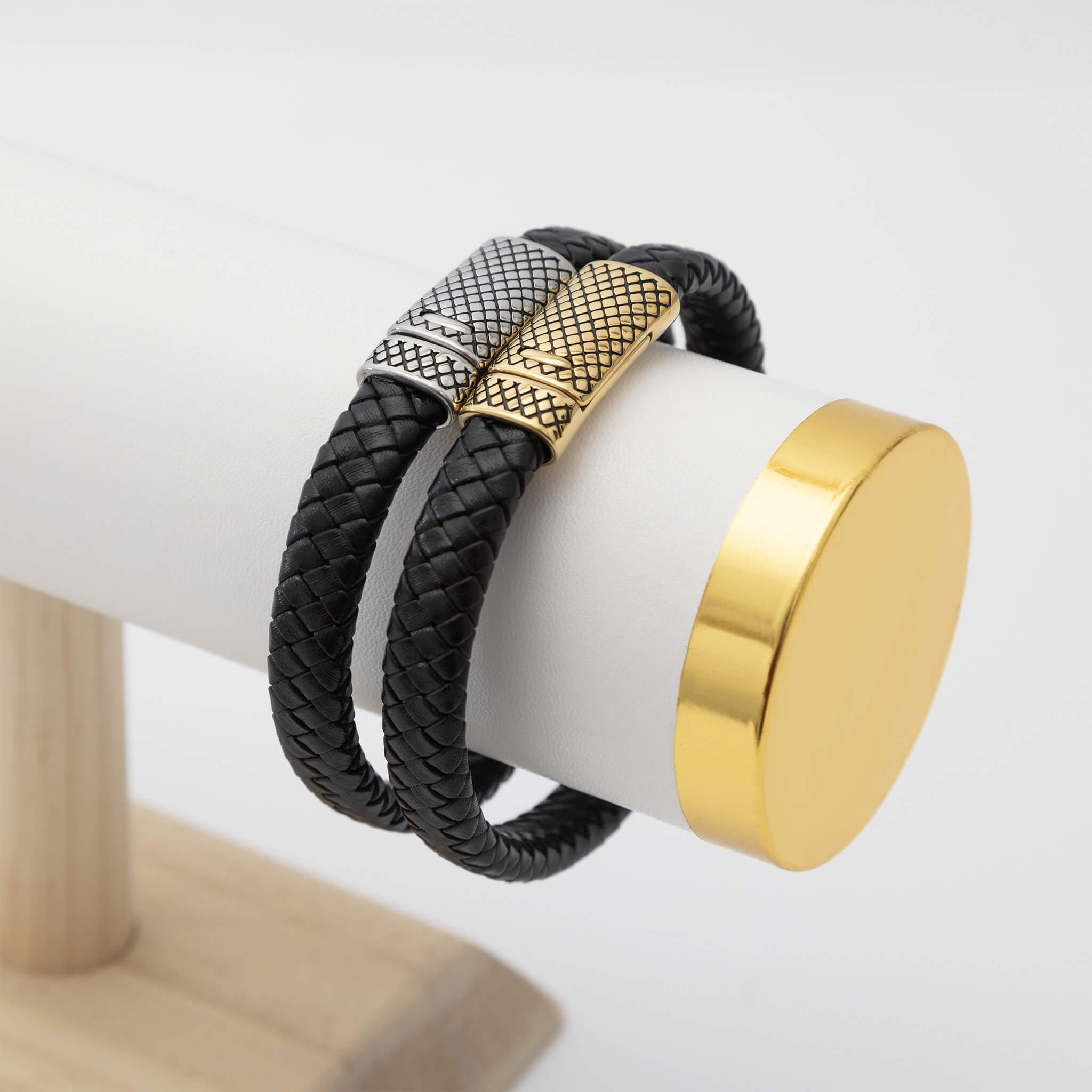 The Brooding Hero Leather Bracelet