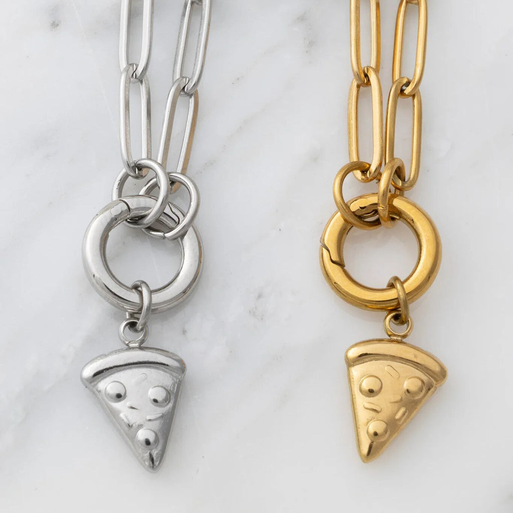 The Extra Slice Pizza Charm