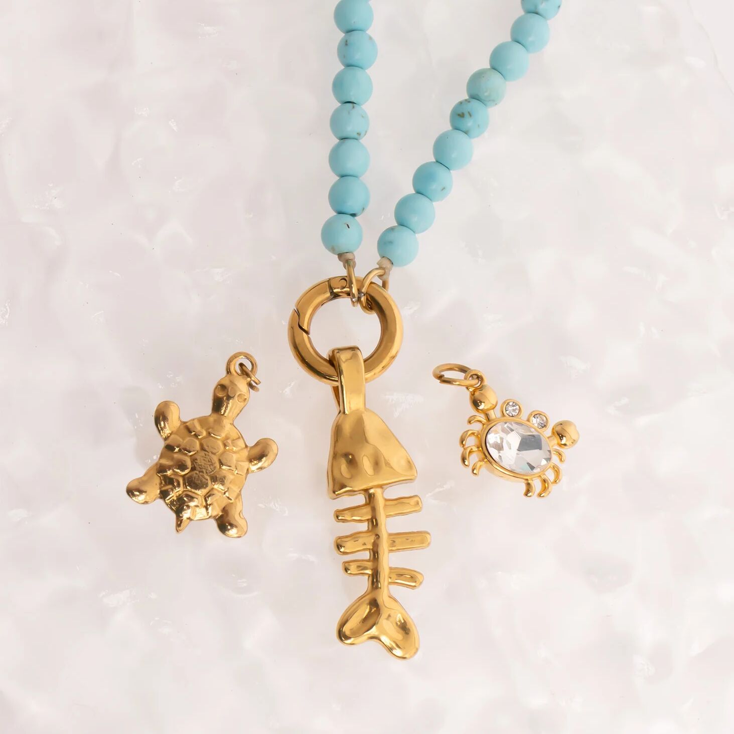 Dead Reckoning Fish Bone Charm