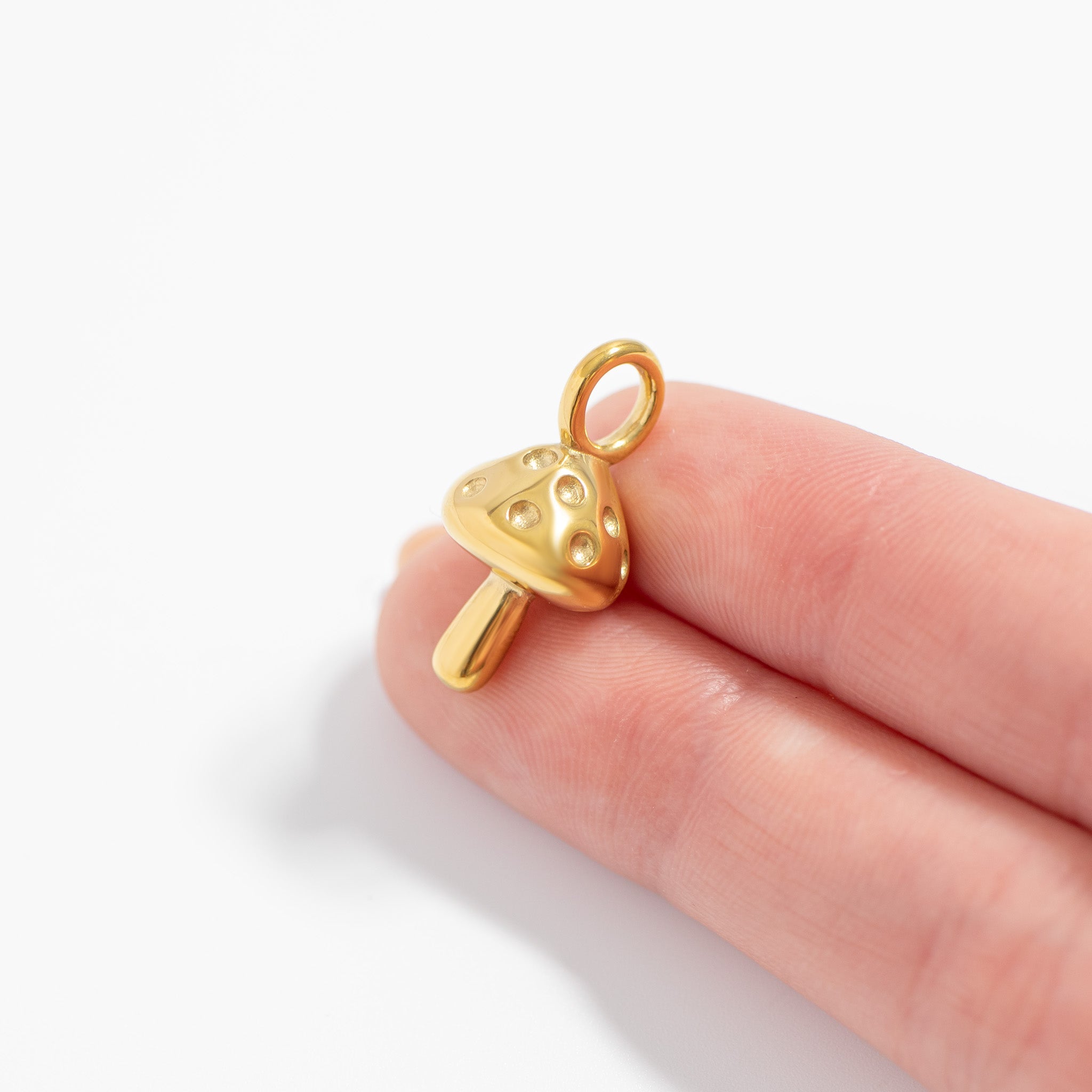 Moonlit Mushroom Charm